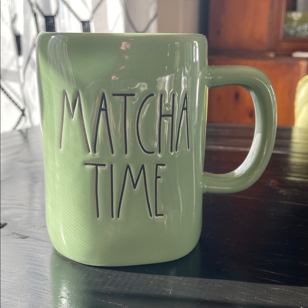 Green Rae Dunn Mug
